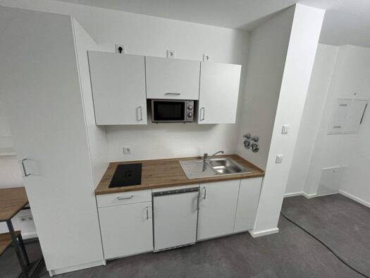 Studio zur Miete - Erstbezug 710 € 1 Zimmer 35 m² 2. Geschoss Tunnelstraße 94-94b Kriegshaber Augsburg 86156