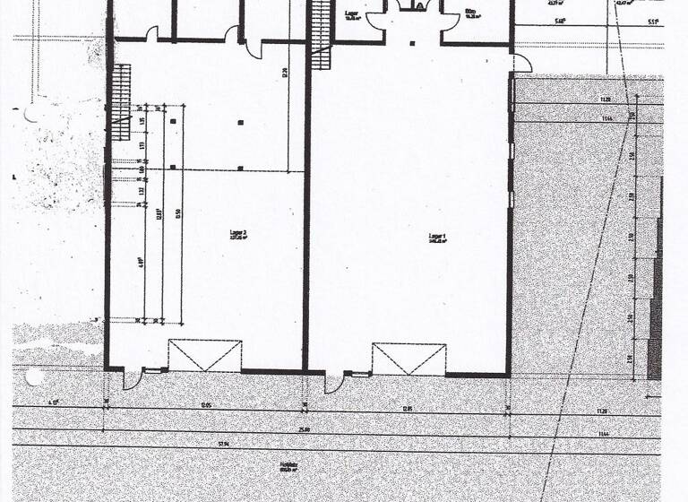 Freifläche zur Miete provisionsfrei 5,50 € 344,6 m² Lagerfläche Industriestrasse 34 Oberlauchringen Lauchringen 79787