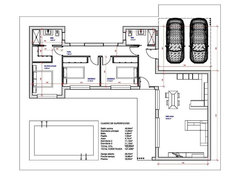 Villa zum Kauf 388.000 € 150 m² Pinoso, Alicante