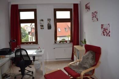 Wohnung zur Miete 850 € 3 Zimmer 90 m² 3. Geschoss frei ab sofort Jacobstr. 57 Innenstadt Halle (Saale) 06110