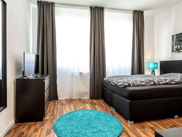 Studio zur Miete auf Zeit 500 € 1 Zimmer 15 m² frei ab 01.09.2026 Elbestraße 5 Bahnhofsviertel Innenstadt I 60329