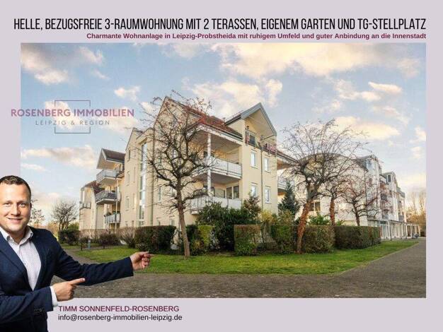 Wohnung zum Kauf 224.900 € 3 Zimmer 78,3 m² EG Preußenstraße 43 WE238 Probstheida Leipzig / Probstheida 04289