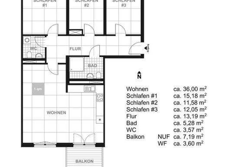 Wohnung zur Miete 900 € 4 Zimmer 99,8 m² 1. Geschoss frei ab 30.04.2026 Reicker Str. 122 Reick Dresden 01237