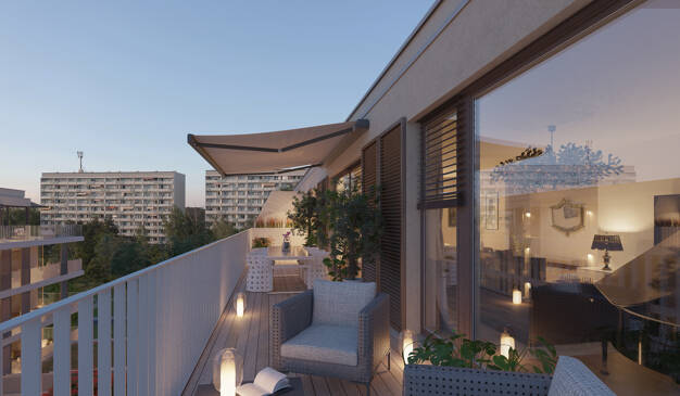 Wohnung zum Kauf - Neubau als Kapitalanlage geeignet 1.057.680 € 4 Zimmer 135,6 m² Kohlenstraße 29 Zentrum-Süd Leipzig 04107