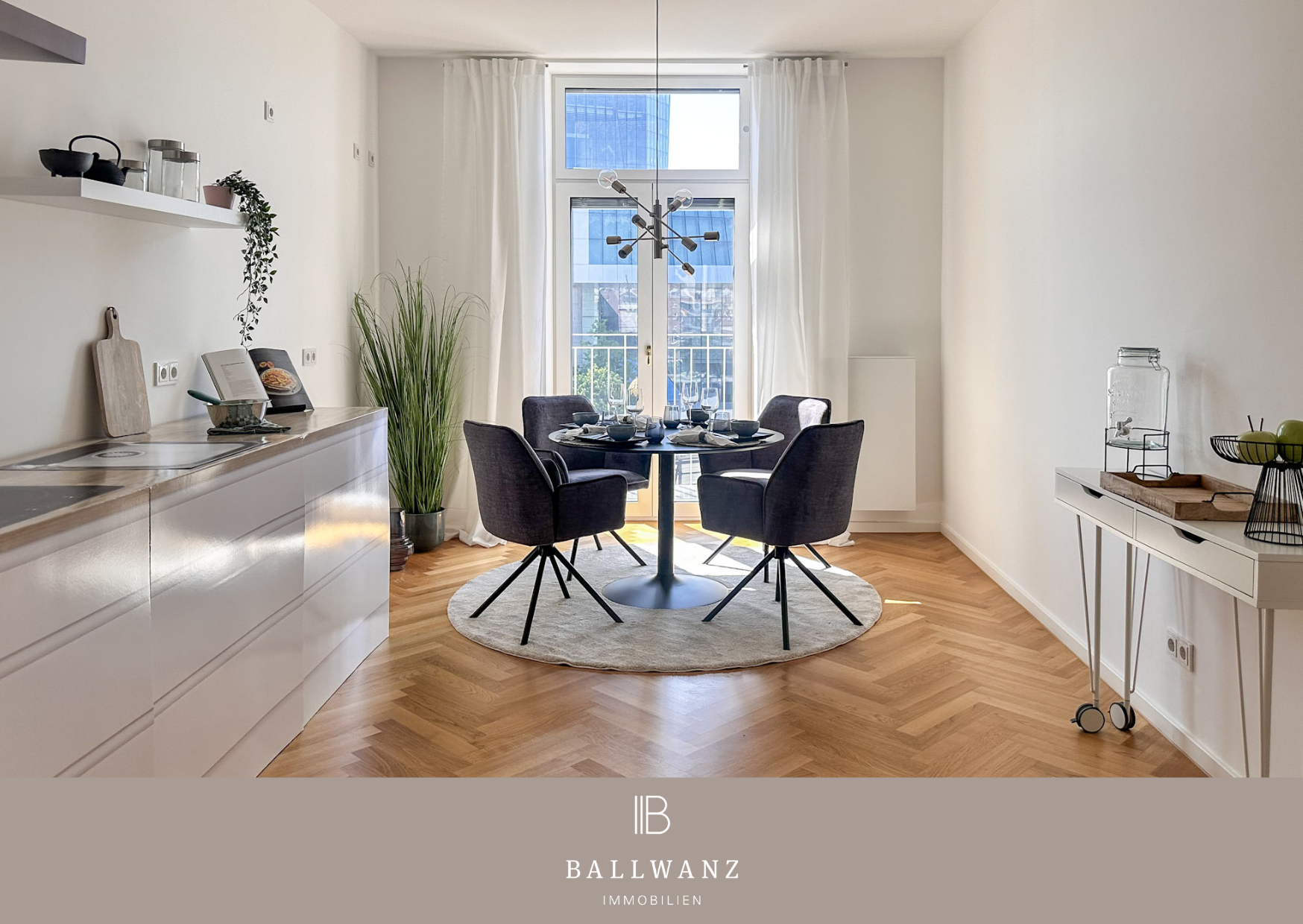 Wohnung zum Kauf provisionsfrei 1.350.000 € 4 Zimmer 146,1 m²<br/>Wohnfläche 3.<br/>Geschoss Ostend Frankfurt am Main 60314