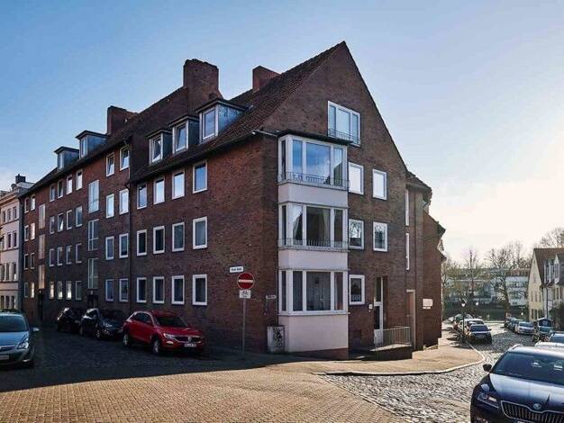 Wohnung zur Miete 497 € 2 Zimmer 44,6 m² frei ab 27.10.2026 Kleiner Bauhof 4 Innenstadt Lübeck 23552