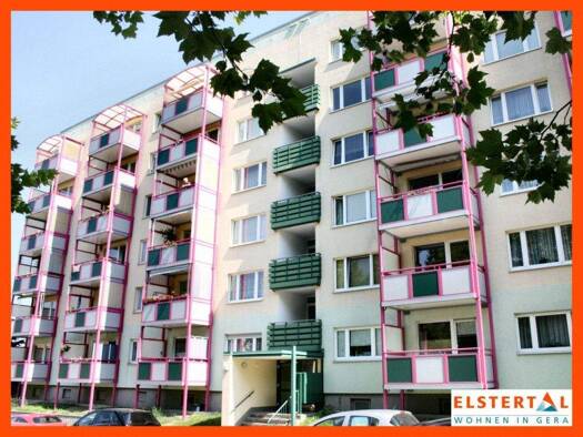 Wohnung zur Miete 389 € 2 Zimmer 55 m² 4. Geschoss Eiselstraße 111/245 Debschwitz Gera 07548