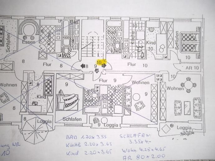 Wohnung zur Miete 735 € 3 Zimmer 72 m²<br/>Wohnfläche 2.<br/>Geschoss Veillodterstr. 6 Pirckheimerstraße Nürnberg 90409