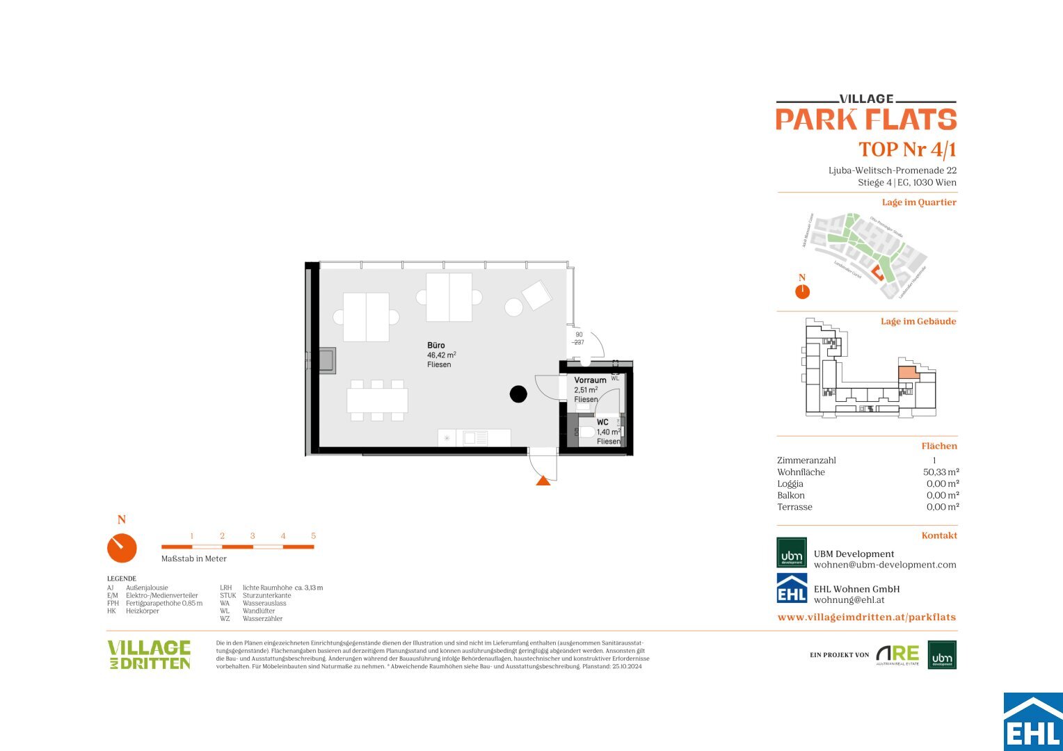 Büro-/Praxisfläche zum Kauf 181.000 € 1 Zimmer Ljuba-Welitsch-Promenade Wien 1030