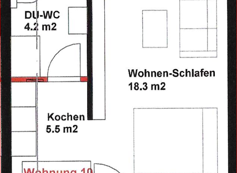 Wohnung zur Miete 360 € 1 Zimmer 28 m²<br/>Wohnfläche 2.<br/>Geschoss Rembergstraße 12 Remberg Hagen 58095