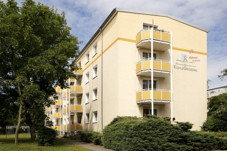 Wohnung zur Miete 417 € 3 Zimmer 59,5 m²<br/>Wohnfläche 1.<br/>Geschoss Albert-Schweitzer Str. 26 Weißenfels Weißenfels 06667