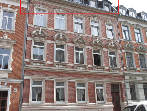 Wohnung zur Miete 650 € 4 Zimmer 110 m² 4. Geschoss frei ab sofort Leißnerstraße 40 Stadtmitte Plauen 08525
