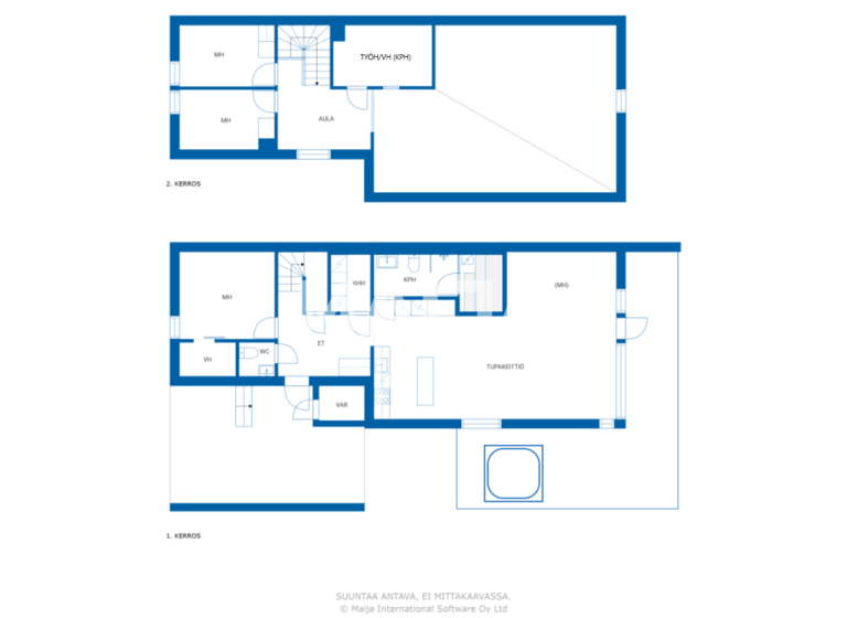 Reihenmittelhaus zum Kauf 369.000 € 4 Zimmer 122 m² 1.485 m² Grundstück Leutokuja 7 Tampere 33870