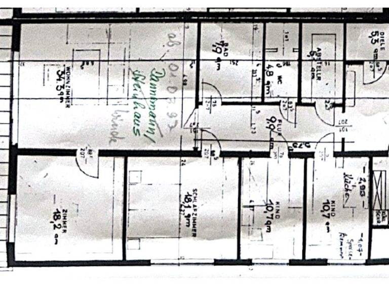 Wohnung zum Kauf 303.000 € 5 Zimmer 146,8 m² 3 Geschosse frei ab sofort St. Magnus Bremen 28759