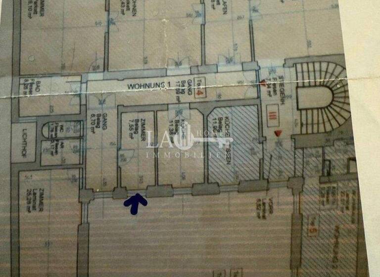 Wohnung zum Kauf 820.000 € 5,5 Zimmer 187,3 m² 1. Geschoss Baden 2500