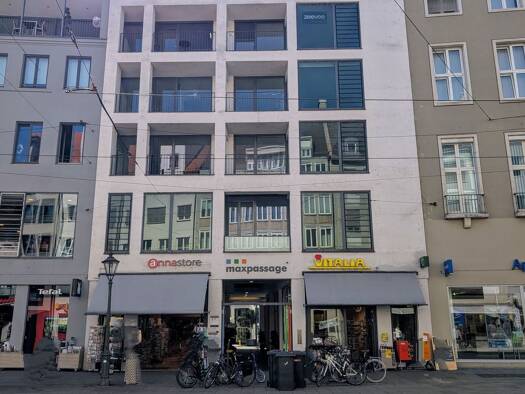 Laden zur Miete 2.860 € 77 m² Verkaufsfläche Maximilianstraße 14 Innenstadt Augsburg 86150