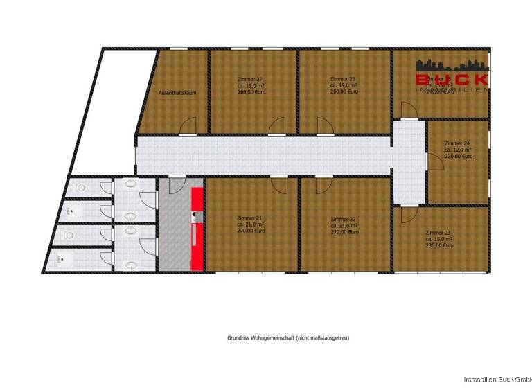 Wohnung zur Miete 240 € 1 Zimmer 18 m²<br/>Wohnfläche Geislingen Geislingen an der Steige 73312