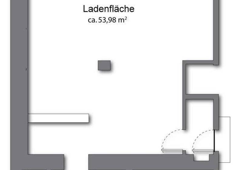 Laden zur Miete 1.700 € 54 m² Verkaufsfläche Lörrach 79539