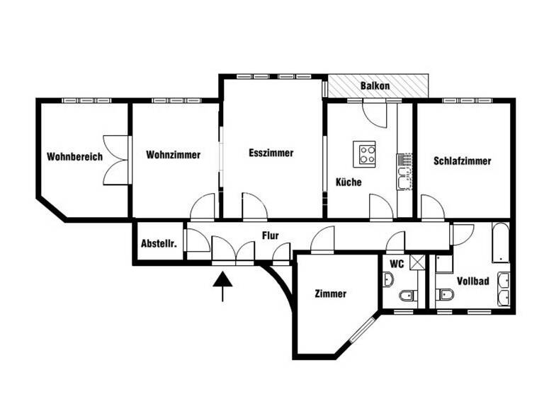 Wohnung zum Kauf 699.000 € 4 Zimmer 115,8 m² 3. Geschoss St. Georg Hamburg 20097