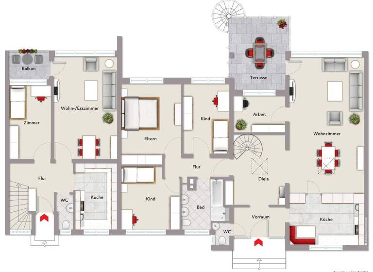 Mehrfamilienhaus zum Kauf 740.000 € 12 Zimmer 320 m² 565 m² Grundstück Nordoststadt Offenburg 77654