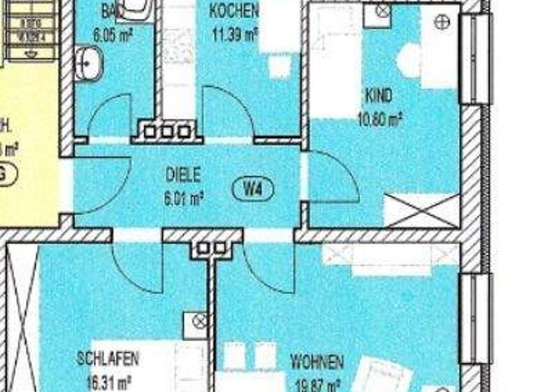 Wohnung zum Kauf 315.000 € 3 Zimmer 79,1 m² 1. Geschoss Gartenstadt Bayreuth 95444