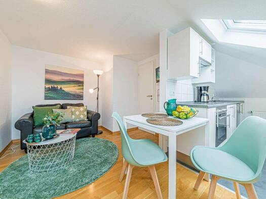 Wohnung zur Miete Wohnen auf Zeit 1.010 € 1 Zimmer 19 m² frei ab 01.02.2026 Sachsenhausen Frankfurt am Main 60596