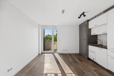 Wohnung zur Miete 790 € 1 Zimmer 27 m² 2. Geschoss Ostparkstraße 45 Ostend Frankfurt a. M. 60385