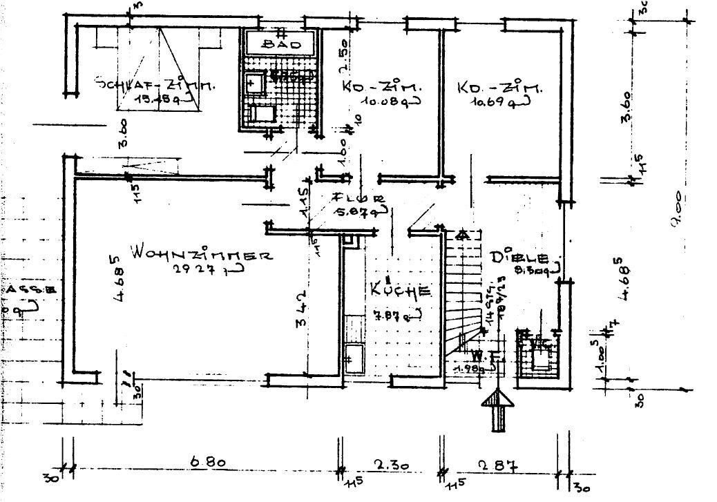 Mehrfamilienhaus zum Kauf 315.000 € 7 Zimmer 167 m²<br/>Wohnfläche 580 m²<br/>Grundstück ab sofort<br/>Verfügbarkeit Rilkeweg 5 Dwoberg - Ströhen - Bezirk 7 Delmenhorst 27753