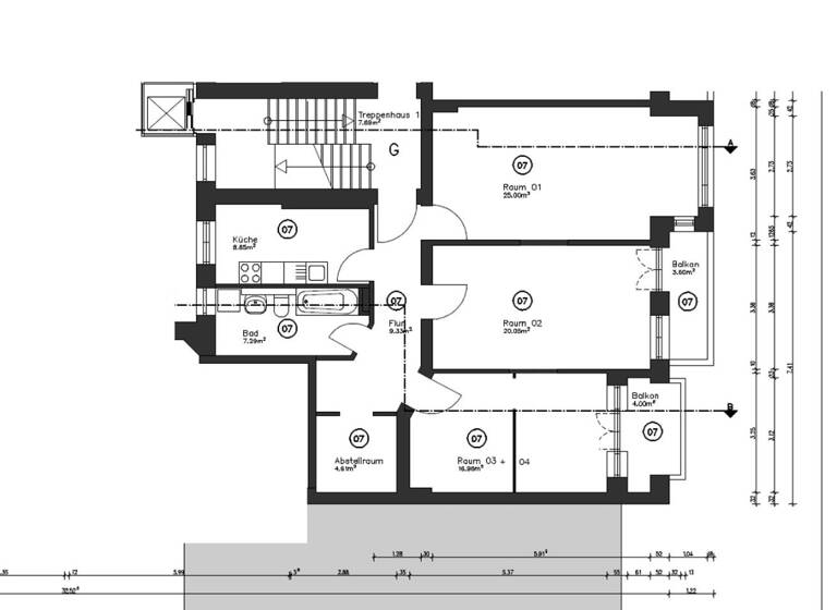 Studio zum Kauf 595.000 € 3,5 Zimmer 96 m²<br/>Wohnfläche 2.<br/>Geschoss Weißensee Berlin 13088