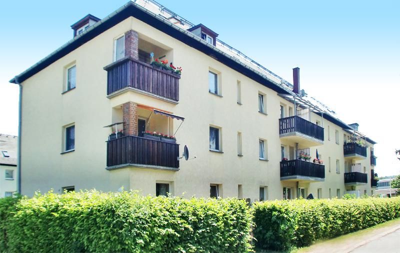 Wohnung zur Miete 195 € 2 Zimmer 32,5 m²<br/>Wohnfläche 3.<br/>Geschoss Messbacher Straße 74 Hofer Vorstadt Plauen 08527