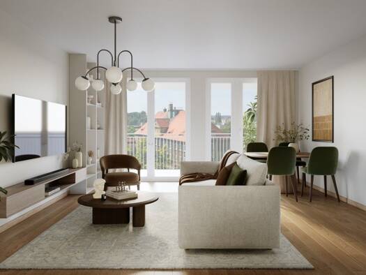 Wohnung zum Kauf - Neubau provisionsfrei 433.000 € 2 Zimmer 57,2 m² 1. Geschoss Alemannenstraße 11 Holzgerlingen 71088