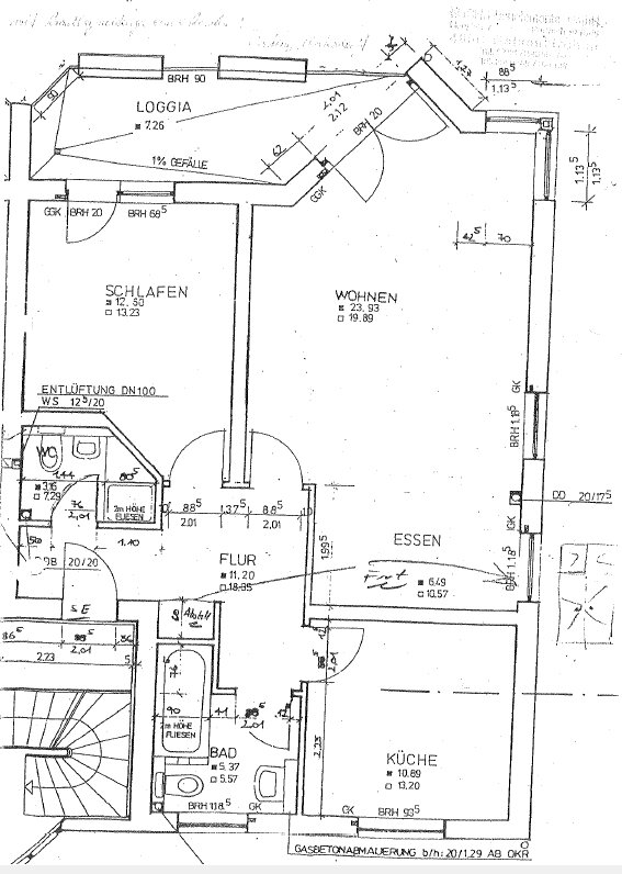 Wohnung zur Miete 592 € 2 Zimmer 74 m²<br/>Wohnfläche 1.<br/>Geschoss Ückendorf Gelsenkirchen 45886