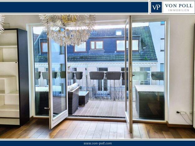 Wohnung zum Kauf 650.000 € 3 Zimmer 76,8 m² 3. Geschoss St. Georg Hamburg 20099