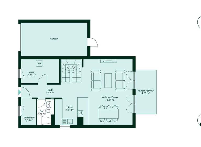 Einfamilienhaus zum Kauf - Neubau provisionsfrei 1.276.606 € 5 Zimmer 178 m² 456 m² Grundstück frei ab 01.01.2027 Köpenicker Allee 135 Karlshorst Berlin 10318