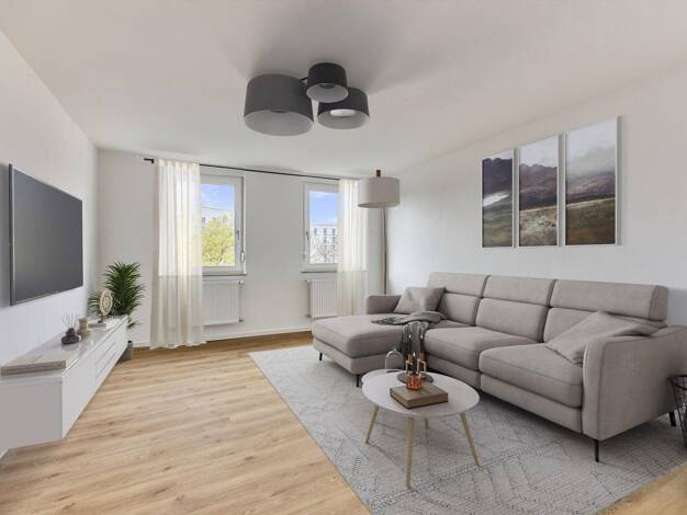 Wohnung zur Miete 1.100 € 2,5 Zimmer 64 m² 2. Geschoss Amerikaner Str. 13 Schwetzingerstadt Mannheim 68165
