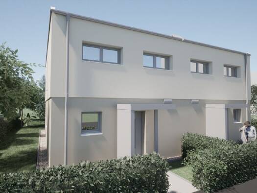 Doppelhaushälfte zum Kauf provisionsfrei 553.000 € 4 Zimmer 111,5 m² 380 m² Grundstück Seyeringer Weg Großebersdorf 2203