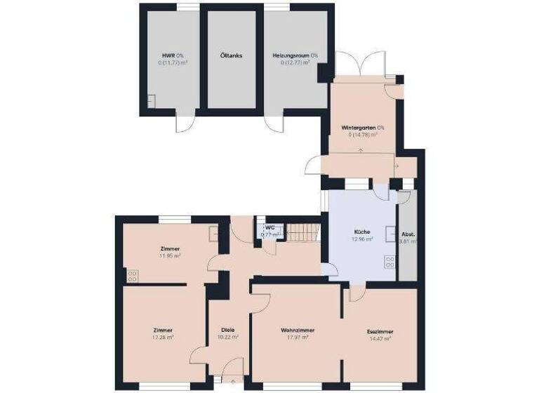Haus zum Kauf 279.000 € 10 Zimmer 206 m² 1.734 m² Grundstück Breberen Gangelt 52538