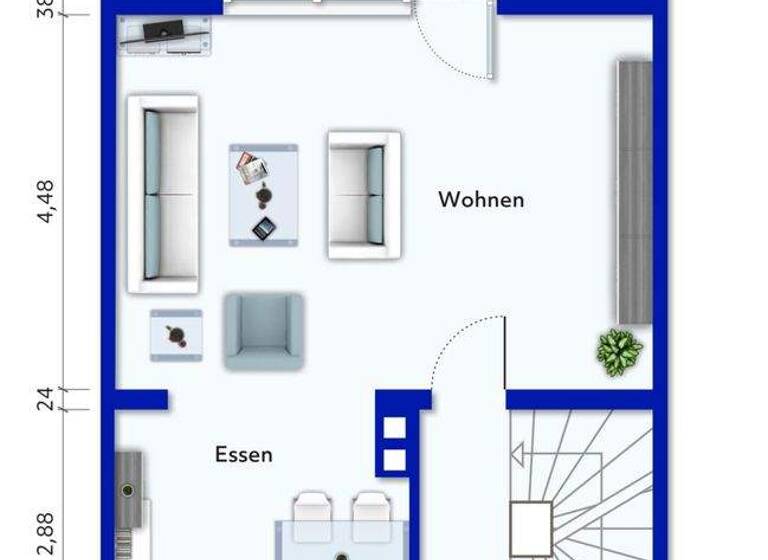 Reihenendhaus zum Kauf 405.000 € 6 Zimmer 144 m² 404 m² Grundstück Fliesteden Bergheim 50129