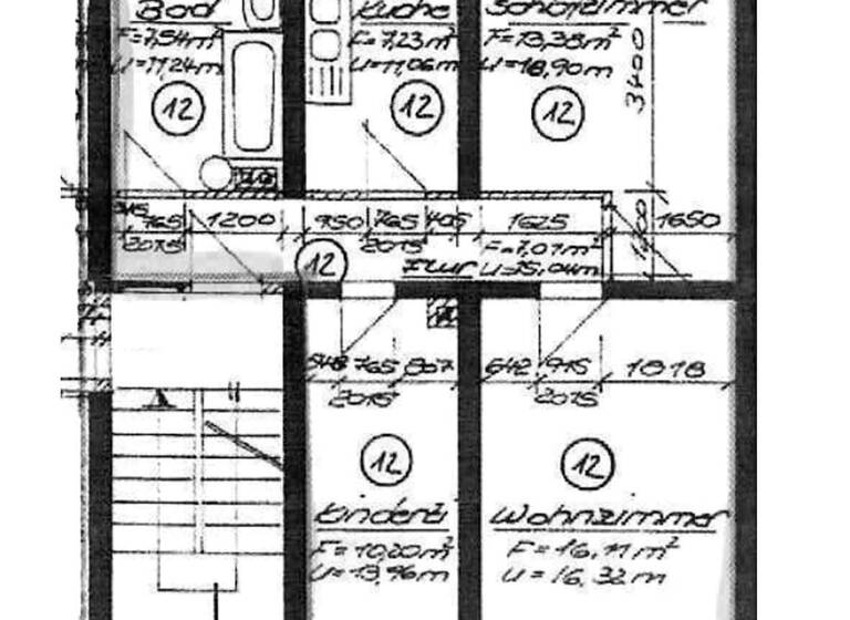Wohnung zur Versteigerung 15.000 € 3 Zimmer 60,3 m² Nitzschkaer Straße 5 b Burkartshain Wurzen 04808