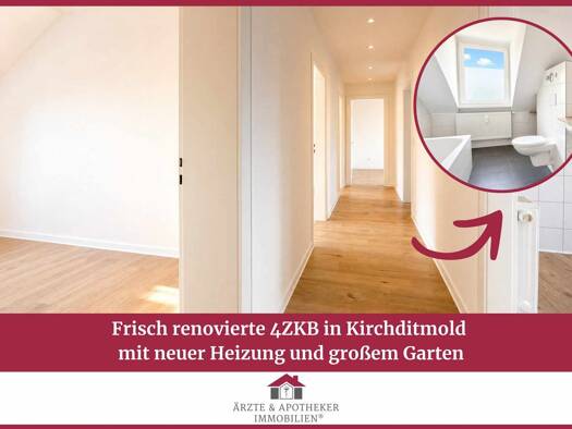 Wohnung zum Kauf 219.000 € 4 Zimmer 78,6 m² 2. Geschoss Kirchditmold Kirchditmold 34130