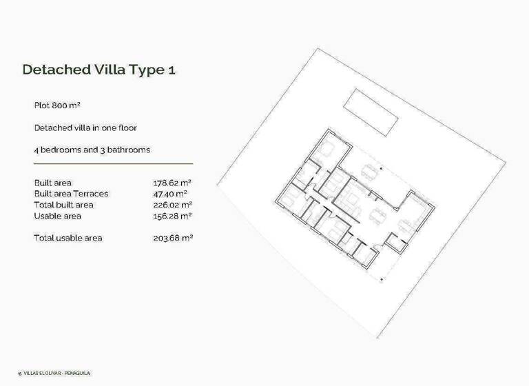 Villa zum Kauf - Erstbezug provisionsfrei 489.000 € 5 Zimmer 178 m² 801 m² Grundstück Penaguila