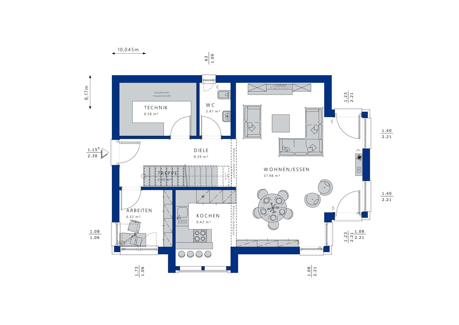 Einfamilienhaus zum Kauf 624.773 € 5 Zimmer 123 m²<br/>Wohnfläche 973 m²<br/>Grundstück Damm Schermbeck 46514