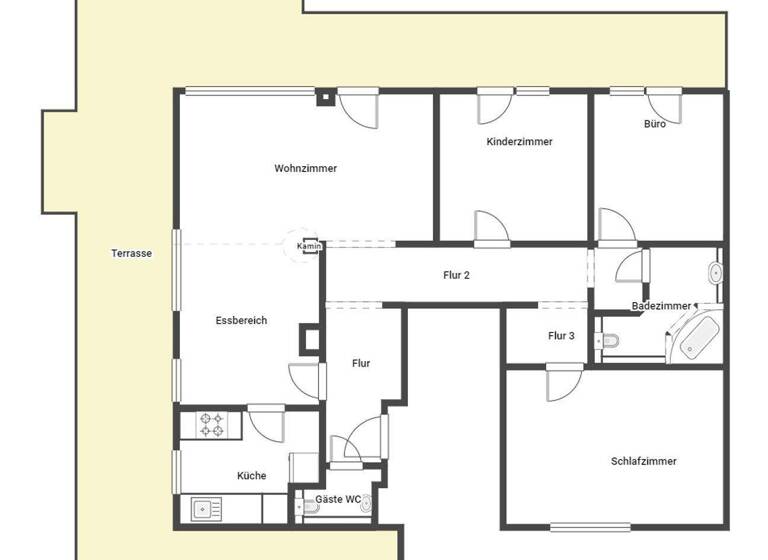 Penthouse zum Kauf 599.000 € 4 Zimmer 127,1 m² 3. Geschoss Echterdingen Leinfelden-Echterdingen 70771