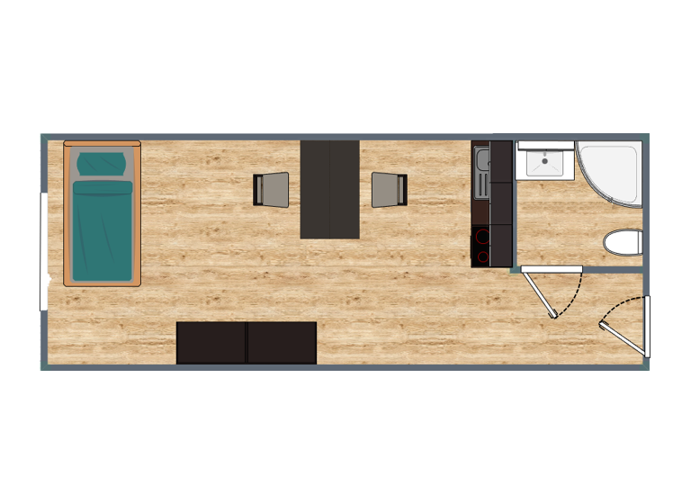 Studio zur Miete 560 € 1 Zimmer 24 m² Geschoss 2/4 frei ab sofort Richard-Wagner-Straße 1 Ingolstadt 85057