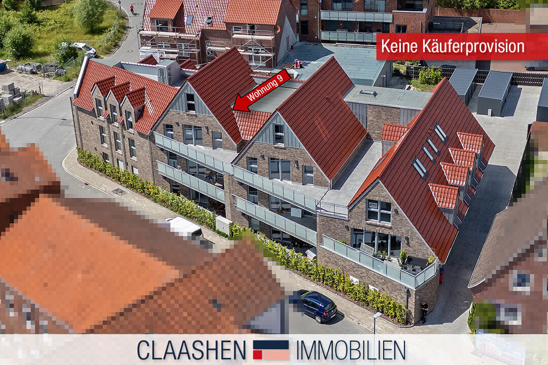 Wohnung zum Kauf provisionsfrei 379.000 € 3 Zimmer 97 m²<br/>Wohnfläche 2.<br/>Geschoss Norden Norden 26506