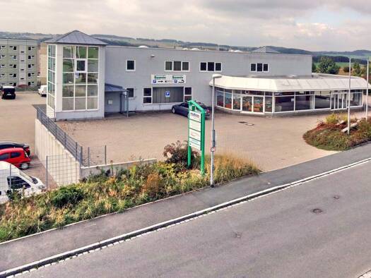 Werkstatt zum Kauf provisionsfrei 880.000 € 1.300 m² Lagerfläche Willy-Brandt-Ring 3 Oelsnitz 08606