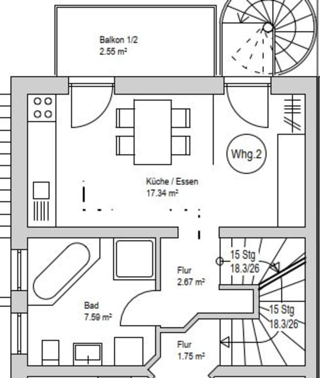 Wohnung zur Miete Wohnen auf Zeit 2.190 € 2 Zimmer 68 m²<br/>Wohnfläche 01.05.2025<br/>Verfügbarkeit Am Gottesackerweg Feldmoching München 80995