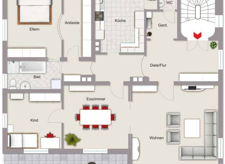 Wohnung zur Miete 1.200 € 3,5 Zimmer 166 m² 1. Geschoss Sulzbach-Rosenberg 92237