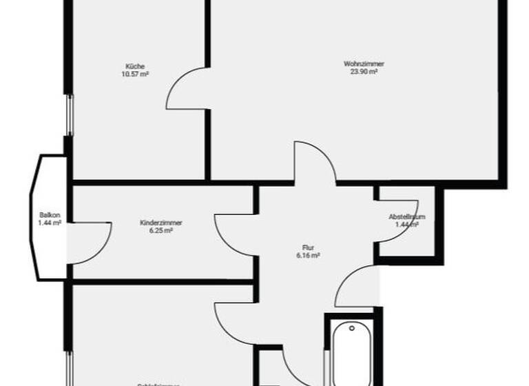 Wohnung zum Kauf provisionsfrei 240.000 € 3 Zimmer 62 m² 2. Geschoss Schwabach 91126