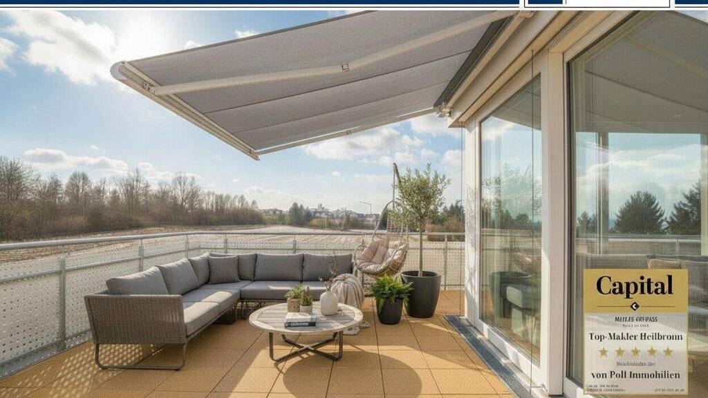 Penthouse zum Kauf 648.000 € 4,5 Zimmer 120,7 m² Böckingen Heilbronn 74080